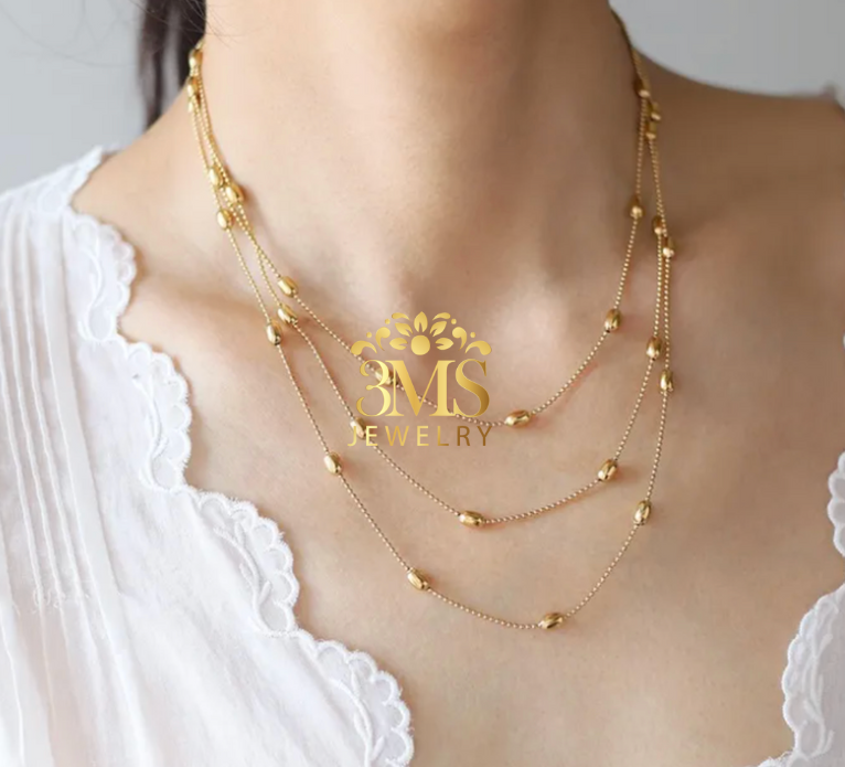 Olivia Necklace (Titanium steel)