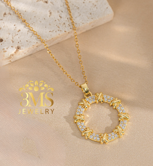 AMARA NECKLACE (Titanium steel)