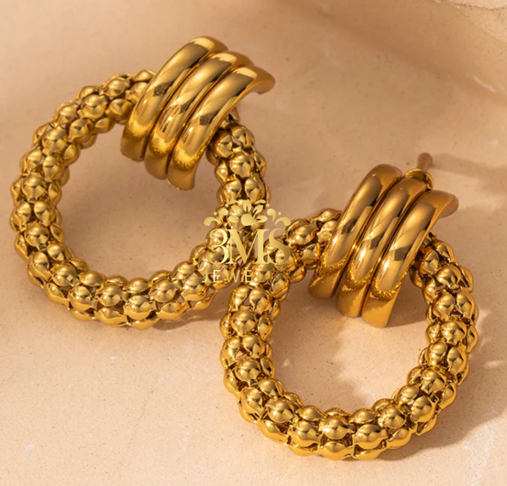 Izzie Earrings (Titanium steel)