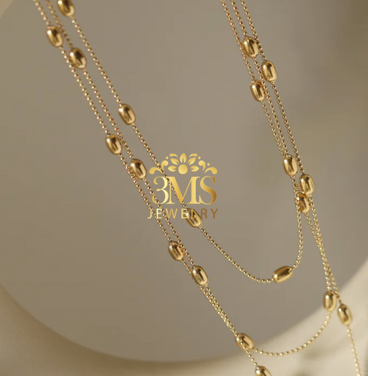 Olivia Necklace (Titanium steel)