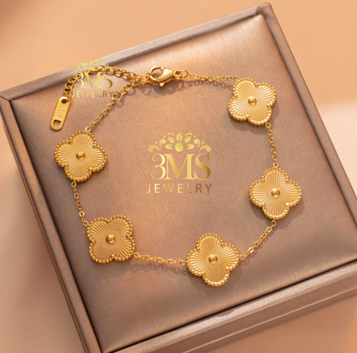 Sweety Clover Bracelet (Titanium steel)