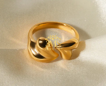 0pen Heart Ring (Titanium steel)