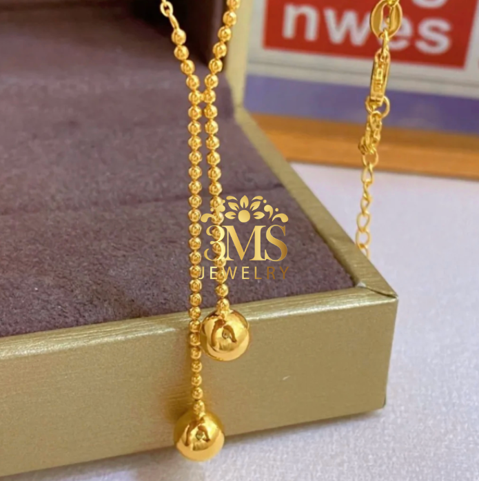 Natalie Necklace (Titanium steel)