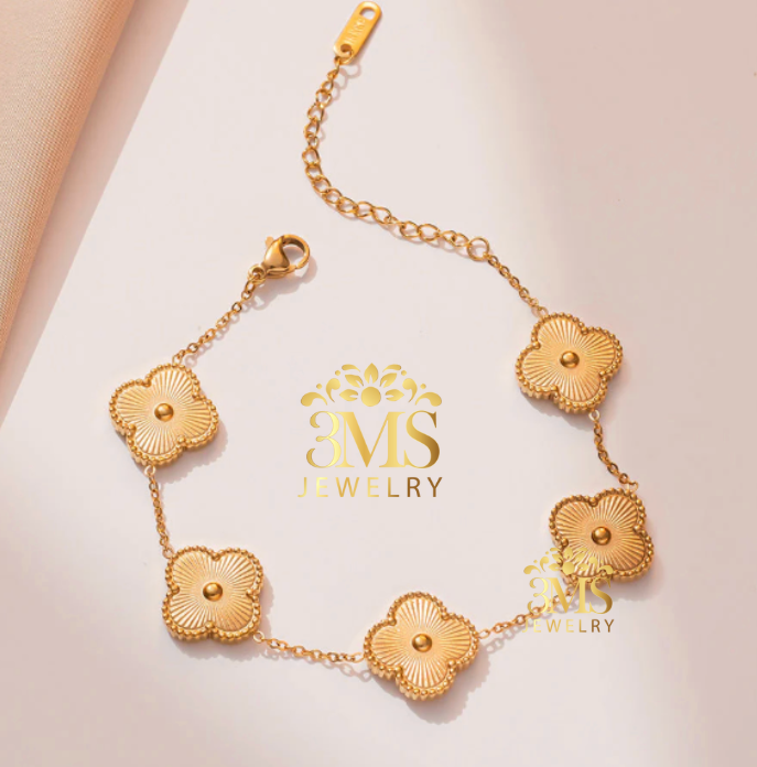 Sweety Clover Bracelet (Titanium steel)