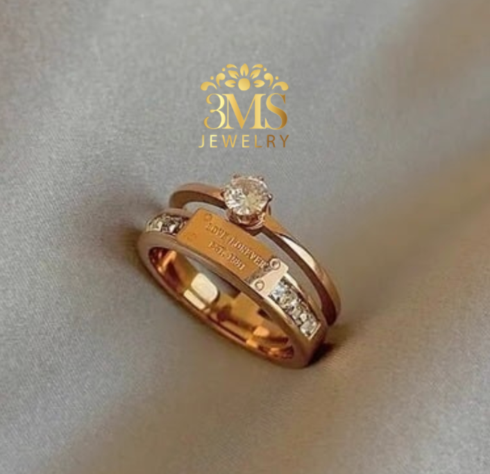 Mia Ring (Titanium steel)