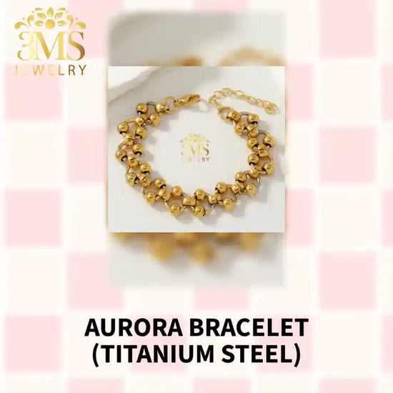 Aurora Bracelet (Titanium steel) by@Outfy